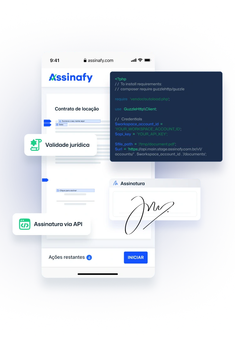 Assinafy Dashboard Figure